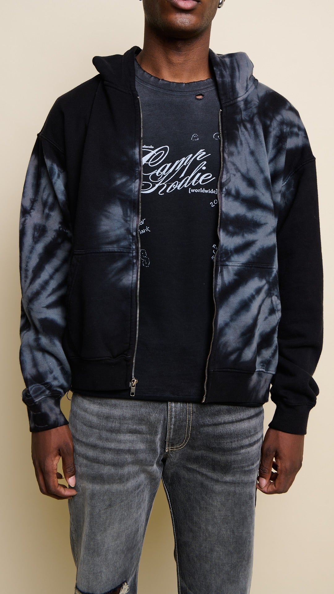 INVERTED DYE HOODIE MEDIUM FIT