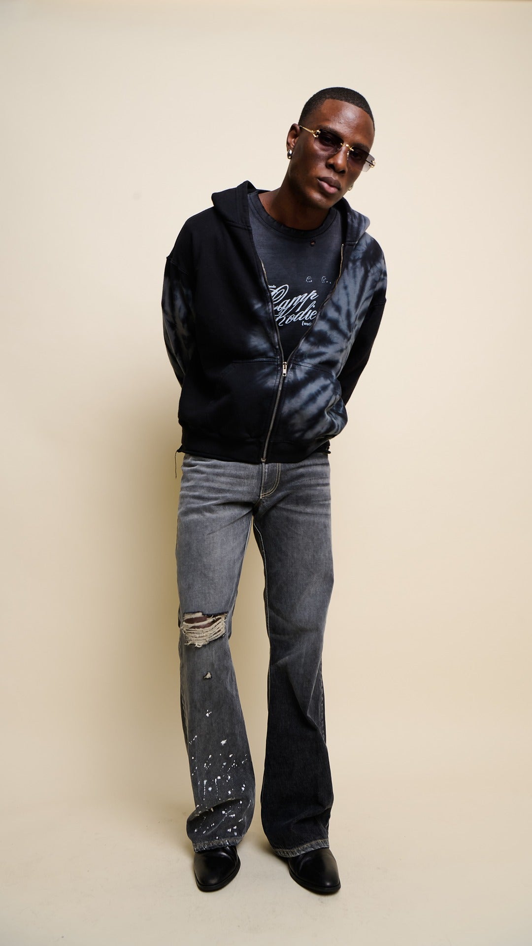 INVERTED DYE HOODIE MEDIUM FIT